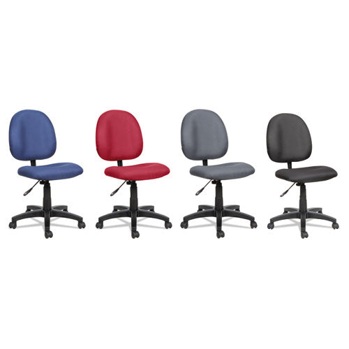 Alera Essentia Series Swivel Task Chair, Supports Up To 275 Lb, 17.71" To 22.44" Seat Height, Black