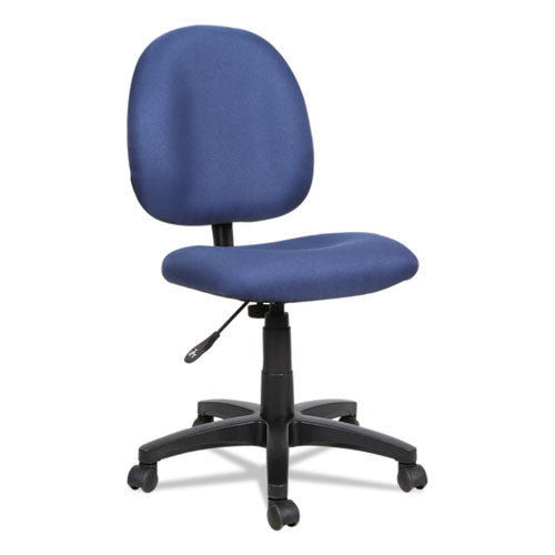 Alera Essentia Series Swivel Task Chair, Supports Up To 275 Lb, 17.71" To 22.44" Seat Height, Black