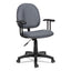 Alera Essentia Series Swivel Task Chair With Adjustable Arms, Supports Up To 275 Lb, 17.71" To 22.44" Seat Height, Black