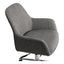 Mid-century Task Chair, Supports Up To 275 Lb, 18.9" To 22.24" Seat Height, Gray Seat, Gray Back