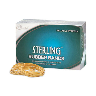 Sterling Rubber Bands, Size 64, 0.03" Gauge, Crepe, 1 Lb Box, 425/box