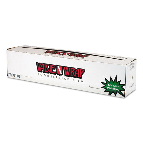 Valuewrap Foodservice Film, 12" X 2,000 Ft