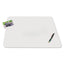 Krystalview Desk Pad With Antimicrobial Protection, Matte Finish, 22 X 17,  Clear