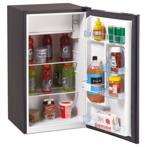 3.3 Cu.ft Refrigerator With Chiller Compartment, Black