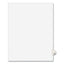 Preprinted Legal Exhibit Side Tab Index Dividers, Avery Style, 10-tab, 23, 11 X 8.5, White, 25/pack, (1023)
