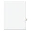 Preprinted Legal Exhibit Side Tab Index Dividers, Avery Style, 10-tab, 67, 11 X 8.5, White, 25/pack, (1067)