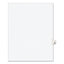 Preprinted Legal Exhibit Side Tab Index Dividers, Avery Style, 10-tab, 68, 11 X 8.5, White, 25/pack, (1068)