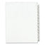 Preprinted Legal Exhibit Side Tab Index Dividers, Avery Style, 25-tab, 351 To 375, 11 X 8.5, White, 1 Set, (1344)