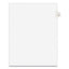 Preprinted Legal Exhibit Side Tab Index Dividers, Avery Style, 26-tab, D, 11 X 8.5, White, 25/pack, (1404)