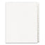 Preprinted Legal Exhibit Side Tab Index Dividers, Allstate Style, 25-tab, 1 To 25, 11 X 8.5, White, 1 Set, (1701)