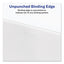 Preprinted Legal Exhibit Side Tab Index Dividers, Allstate Style, 25-tab, 1 To 25, 11 X 8.5, White, 1 Set, (1701)