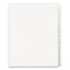 Preprinted Legal Exhibit Side Tab Index Dividers, Allstate Style, 25-tab, 1 To 25, 11 X 8.5, White, 1 Set, (1701)