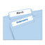 Printable 4" X 6" - Permanent File Folder Labels, 0.69 X 3.44, White, 7/sheet, 36 Sheets/pack, (5202)