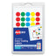 Handwrite-only Self-adhesive "see Through" Removable Round Color Dots, 0.75" Dia, Assorted, 35/sheet, 29 Sheets/pack, (5473)