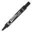 Marks A Lot Large Desk-style Permanent Marker, Broad Chisel Tip, Yellow, Dozen (8882)