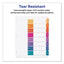 Customizable Table Of Contents Ready Index Dividers With Multicolor Tabs, 8-tab, 1 To 8, 11 X 8.5, White, 3 Sets