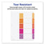 Customizable Toc Ready Index Multicolor Tab Dividers, Uncollated, 5-tab, 1 To 5, 11 X 8.5, White, 24 Sets