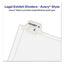 Preprinted Legal Exhibit Side Tab Index Dividers, Avery Style, 26-tab, 76 To 100, 11 X 8.5, White, 1 Set