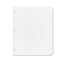 Write And Erase Plain-tab Paper Dividers, 5-tab, 11 X 8.5, White, 36 Sets