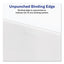 Avery-style Preprinted Legal Bottom Tab Divider, 26-tab, Exhibit C, 11 X 8.5, White, 25/pk