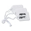 Medium-weight White Marking Tags, 2.75 X 1.69, 1,000/box