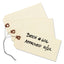 Unstrung Shipping Tags, 11.5 Pt Stock, 6.25 X 3.13, Manila, 1,000/box