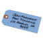 Unstrung Shipping Tags, 11.5 Pt Stock, 6.25 X 3.13, Manila, 1,000/box