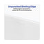 Avery-style Preprinted Legal Bottom Tab Dividers, 26-tab, Exhibit P, 11 X 8.5, White, 25/pack