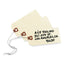 Double Wired Shipping Tags, 11.5 Pt Stock, 3.25 X 1.63, Manila, 1,000/box