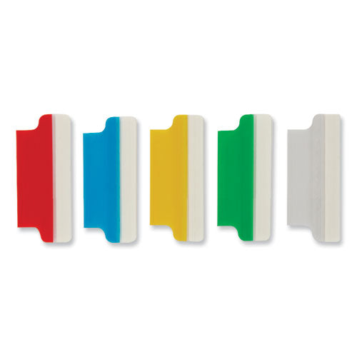 Insertable Index Tabs With Printable Inserts, 1/5-cut, Assorted Colors, 1.5" Wide, 25/pack