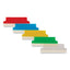 Insertable Index Tabs With Printable Inserts, 1/5-cut, Assorted Colors, 2" Wide, 25/pack