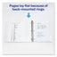 Durable View Binder With Durahinge And Slant Rings, 3 Rings, 0.5" Capacity, 11 X 8.5, White