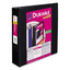 Durable View Binder With Durahinge And Slant Rings, 3 Rings, 1" Capacity, 11 X 8.5, Black