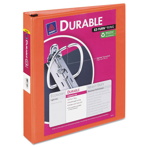 Durable View Binder With Durahinge And Slant Rings, 3 Rings, 2" Capacity, 11 X 8.5, White