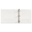 Durable View Binder With Durahinge And Slant Rings, 3 Rings, 2" Capacity, 11 X 8.5, White