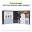Durable View Binder With Durahinge And Slant Rings, 3 Rings, 2" Capacity, 11 X 8.5, Blue