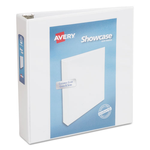 Showcase Economy View Binder With Round Rings, 3 Rings, 1" Capacity, 11 X 8.5, Black