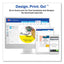 Durable Water-resistant Wraparound Labels W/ Sure Feed, 3.25 X 7.75, 16/pk