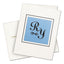 Note Cards With Matching Envelopes, Inkjet, 65lb, 4.25 X 5.5, Textured Uncoated White, 50 Cards, 2 Cards/sheet, 25 Sheets/box