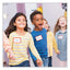 Printable Adhesive Name Badges, 3.38 X 2.33, Red Border, 100/pack
