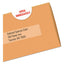 Printable Mailing Seals, 1.5" Dia, White, 6/sheet, 40 Sheets/pack