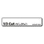 Permanent Trueblock File Folder Labels With Sure Feed Technology, 0.66 X 3.44, White, 30/sheet, 50 Sheets/box