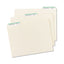 Permanent Trueblock File Folder Labels With Sure Feed Technology, 0.66 X 3.44, White, 30/sheet, 50 Sheets/box