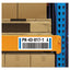 Durable Permanent Id Labels With Trueblock Technology, Laser Printers, 3.25 X 8.38, White, 3/sheet, 50 Sheets/pack