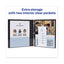 Framed View Heavy-duty Binders, 3 Rings, 2" Capacity, 11 X 8.5, Navy Blue