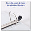 Framed View Heavy-duty Binders, 3 Rings, 3" Capacity, 11 X 8.5, Black