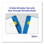 Ultra Tabs Repositionable Tabs, Mini Tabs: 1" X 1.5", 1/5-cut, Assorted Neon Colors, 40/pack