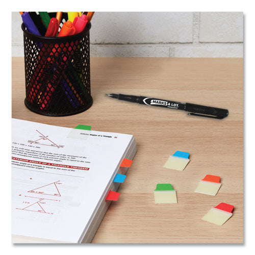 Ultra Tabs Repositionable Tabs, Mini Tabs: 1" X 1.5", 1/5-cut, Assorted Colors, 40/pack