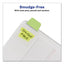 Ultra Tabs Repositionable Tabs, Mini Tabs: 1" X 1.5", 1/5-cut, Assorted Pastel Colors, 40/pack