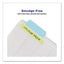 Ultra Tabs Repositionable Tabs, Margin Tabs: 2.5" X 1", 1/5-cut, Assorted Pastel Colors, 24/pack